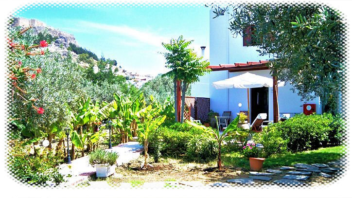 villa Galini Lindos sea view